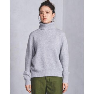 ユナイテッドアローズ(UNITED ARROWS)のUNITED ARROWS バイアス タートルネック ニット(ニット/セーター)