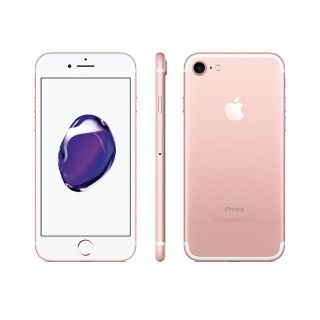 アップル(Apple)の【simフリー】iPhone7 128GB rose gold(スマートフォン本体)