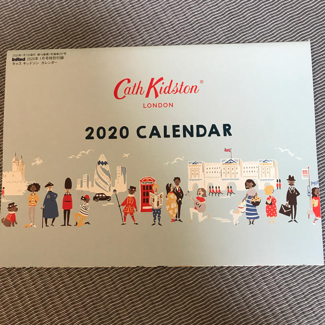 Cath Kidston(キャスキッドソン)の インレッド  キャスキッドソン カレンダー インテリア/住まい/日用品の文房具(カレンダー/スケジュール)の商品写真