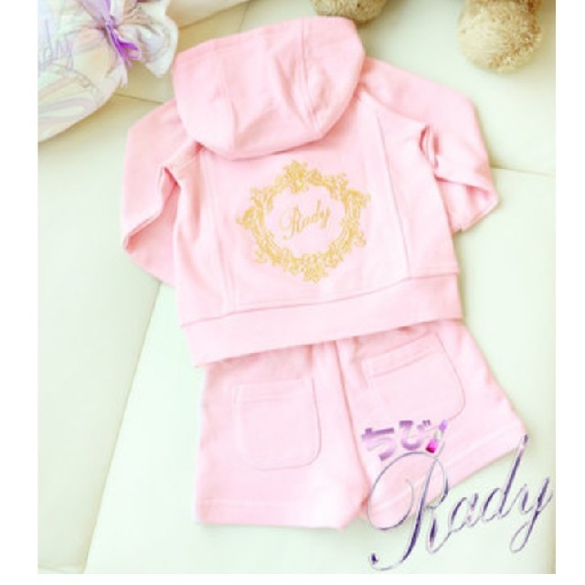 Rady(レディー)のちびRady セットアップ  キッズ/ベビー/マタニティのキッズ服女の子用(90cm~)(ジャケット/上着)の商品写真