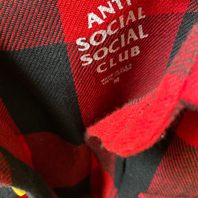 ANTI(アンチ)のANTI SOCIAL SOCIAL CLUBチェックシャツ ネルシャツ メンズのトップス(シャツ)の商品写真