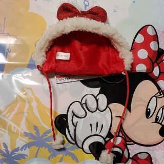 ディズニー(Disney)の完売品　スノースノーメイクイットマイン　フード　レッド　赤(キャラクターグッズ)