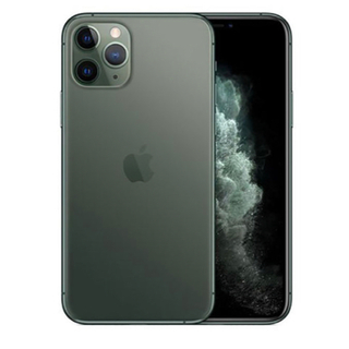 アップル(Apple)のiPhone 11 Pro ミッドナイトグリーン 256GB シムロック解除済み(スマートフォン本体)