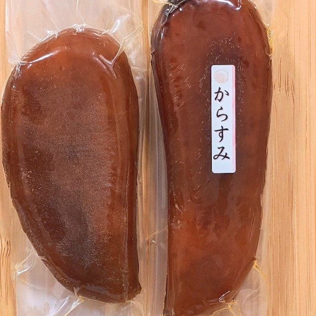 高級おつまみ【国産からすみ】高級珍味、お酒のあて、ご飯のおとも、魚介類、お節に 食品/飲料/酒の食品(その他)の商品写真