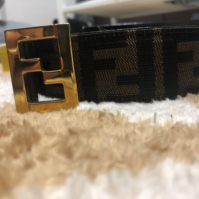 fendi  ベルト　ズッカ柄