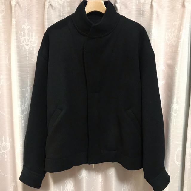 stein 19aw OVER SLEEVE BOA MELTON JACKET