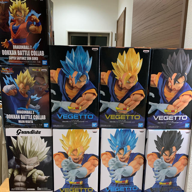 買っ た ドラゴンボール Namco限定コンプリートセット ベジット6種類 ゴテンクス 激安売筋品 Viapontica Org