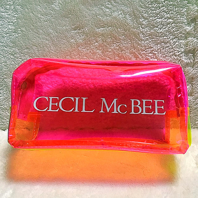 CECIL McBEE(セシルマクビー)のCECIL Mc BEE  スケルトンポーチ レディースのファッション小物(ポーチ)の商品写真