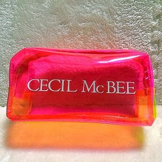 セシルマクビー(CECIL McBEE)のCECIL Mc BEE  スケルトンポーチ(ポーチ)