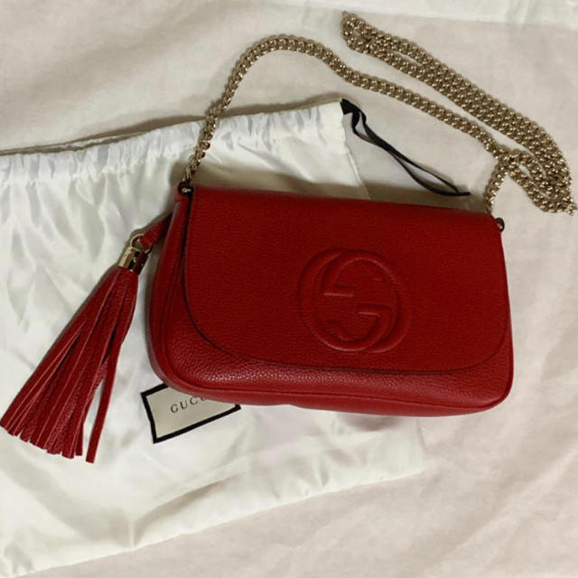 年間ランキング6年連続受賞】 Gucci - 【Gucci】ソーホーチェーン