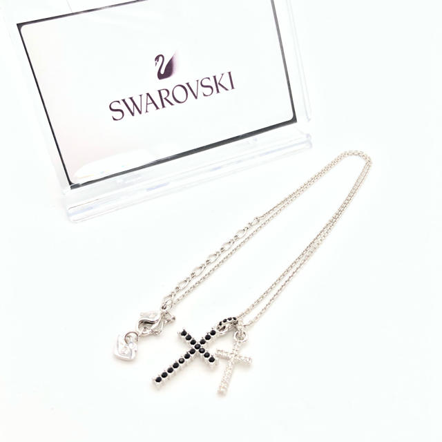 SWROVSKI スワロフスキー クロス ネックレス 正規品