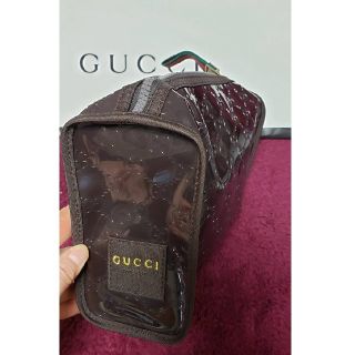 グッチ(Gucci)の値下げしました‼️GUCCIグッチ　新品！未開封！非売品！ビニールポーチ(ポーチ)