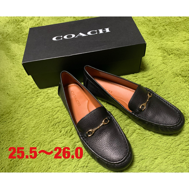 COACH(コーチ)の☆紗和様専用☆ コーチ　レディース シューズ　25.5〜26.0 大きいサイズ レディースの靴/シューズ(ローファー/革靴)の商品写真