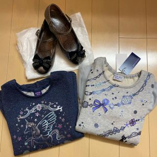 アナスイミニ(ANNA SUI mini)の【お取り置き】ANNA SUImini 130【新品♡美品】(Tシャツ/カットソー)