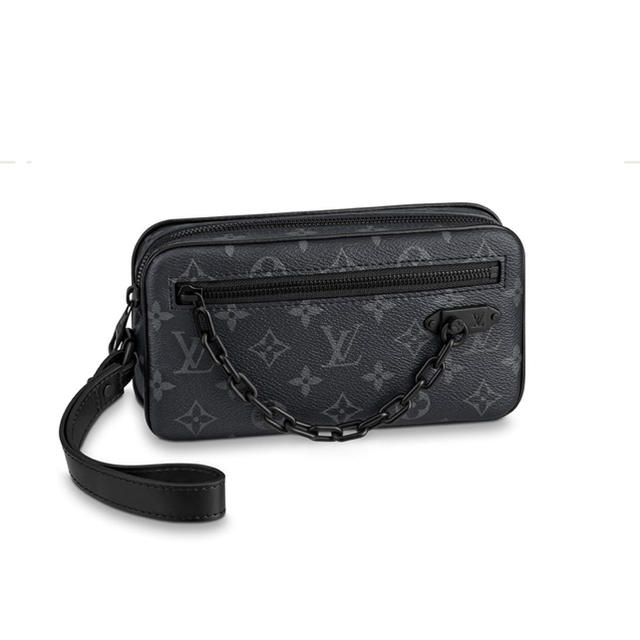 LOUIS VUITTON(ルイヴィトン)のルイヴィトン ポシェットヴォルガ クラッチバッグ モノグラムエクリプス メンズのバッグ(セカンドバッグ/クラッチバッグ)の商品写真