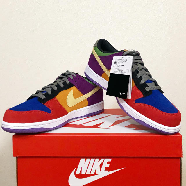 【27cm】nike dunk low viotech