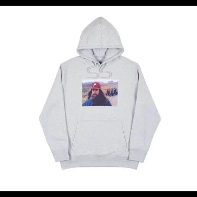 palace jenny hood gray M hooded hoodie - パーカー