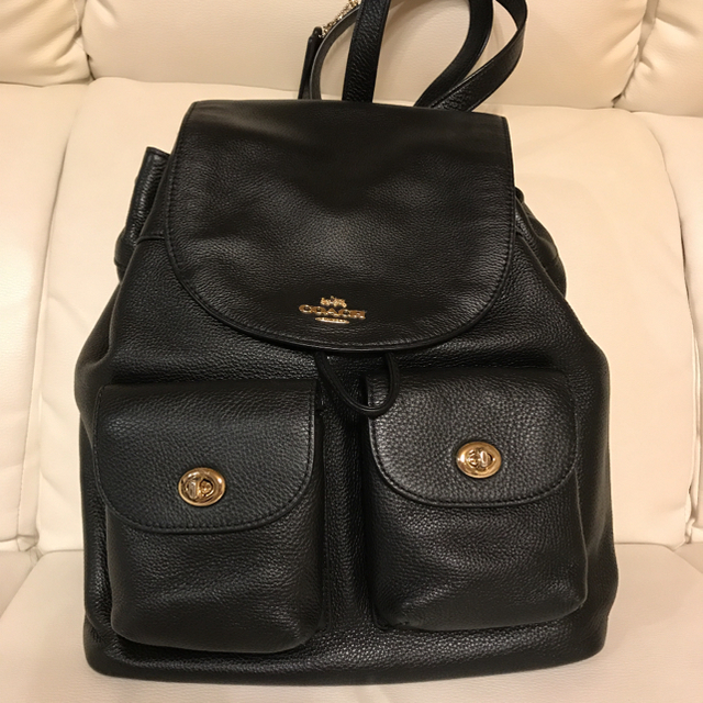 COACHレザーリュック 正規品