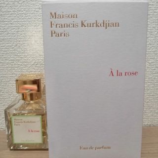 メゾンフランシスクルジャン(Maison Francis Kurkdjian)のフランシスクルジャン ア ラ ローズ 期間限定10500円！！(香水(女性用))