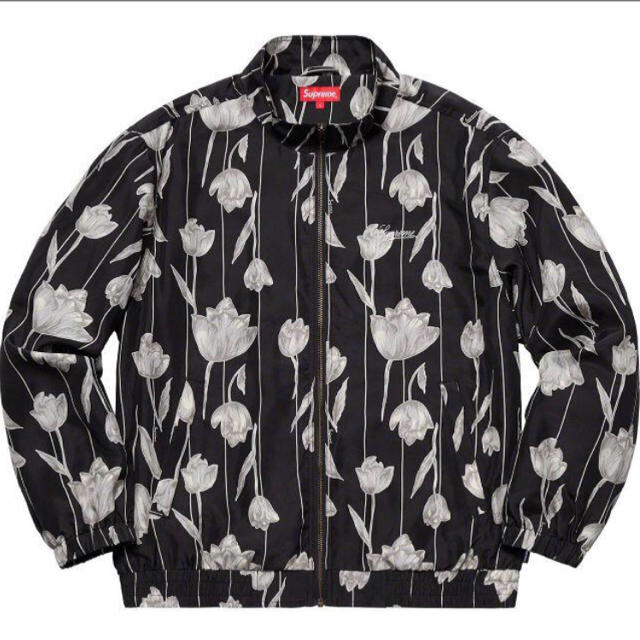 【最安値】Supreme Floral Silk Track Jacket Ｌ