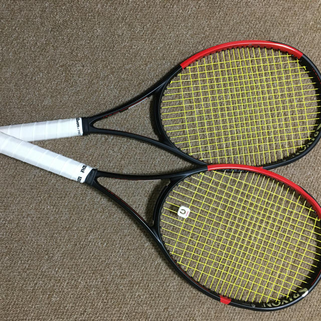 DUNLOP(ダンロップ)のCX200 G2が2本とラケットバック15本収納可能 スポーツ/アウトドアのテニス(ラケット)の商品写真