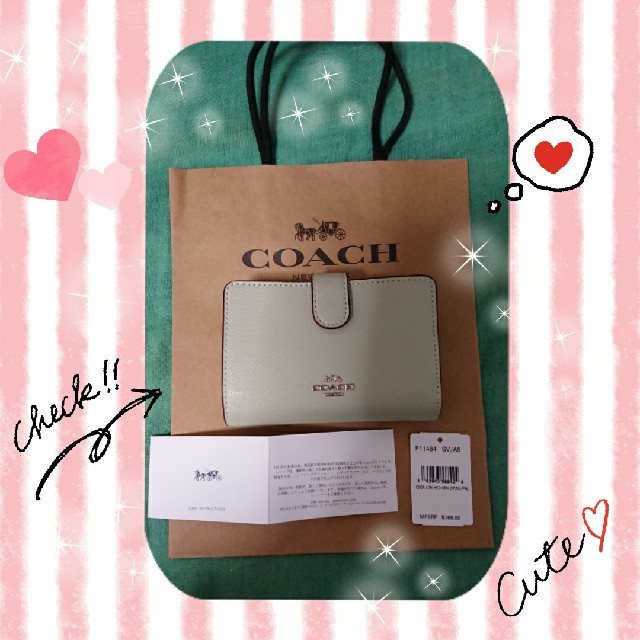 ランゲ＆ゾーネ コピー 保証書 | COACH - ☆コーチ☆COACH★２つ折り財布＊パールグリーン☆財布の通販 by ☆macaron☆彡's shop