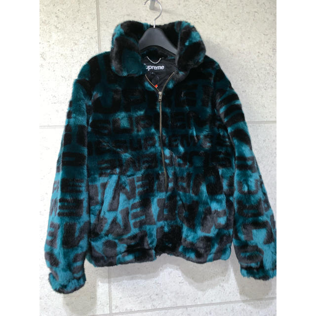 Supreme Faux Fur Repeater Bomber Jacket-