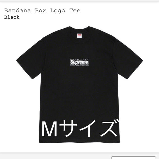 Supreme - Supreme バンダナ ボックスロゴ Tシャツ Mサイズの通販 by ...