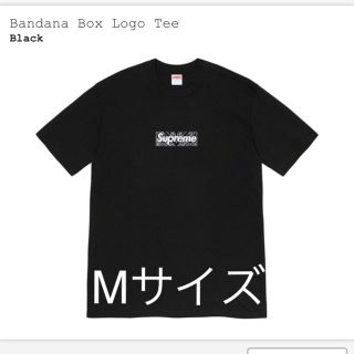 シュプリーム(Supreme)のSupreme  バンダナ ボックスロゴ Tシャツ Mサイズ(Tシャツ/カットソー(半袖/袖なし))