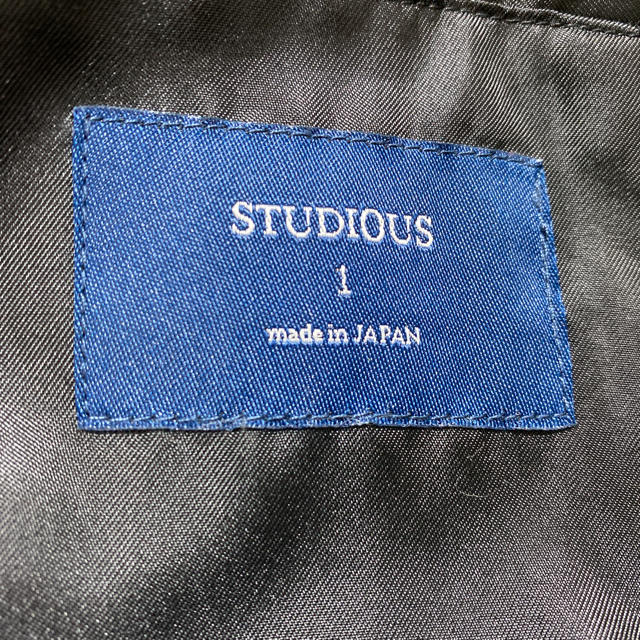 STUDIOUS(ステュディオス)のSTUDIOUS メンズ　　ウールコート　★美品★ メンズのジャケット/アウター(チェスターコート)の商品写真