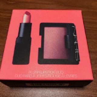 ナーズ(NARS)の【箱入り新品】NARS●ミニリップ＋ミニチーク●#オーガズム(コフレ/メイクアップセット)