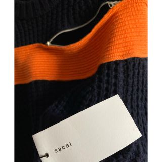 SACAI ニット zip付き　19-20AW 新品未使用