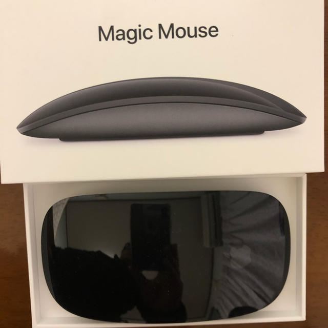 Apple(アップル)のMagic Mouse 2 アップル スペースグレイ Apple スマホ/家電/カメラのスマホ/家電/カメラ その他(その他)の商品写真