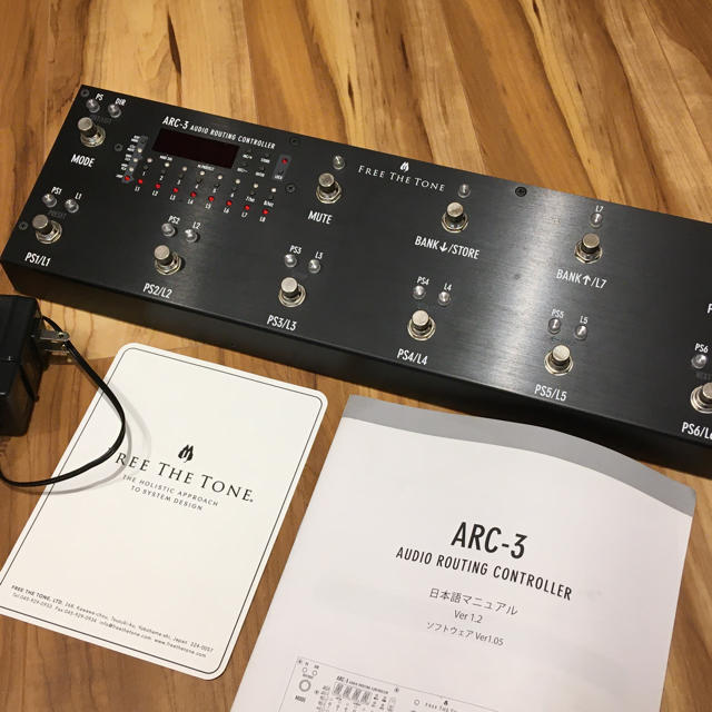 独特な 【送料無料】 FREE THE TONE ARC-3 black (受注生産品