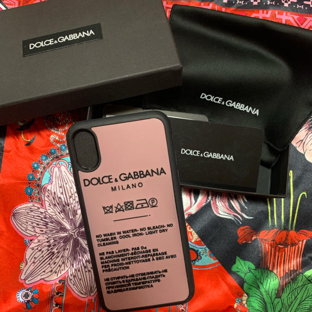 DOLCE&GABBANA(ドルチェアンドガッバーナ)のDOLCE&GABBANA IPhoneXケース スマホ/家電/カメラのスマホアクセサリー(iPhoneケース)の商品写真