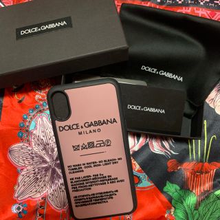 ドルチェアンドガッバーナ(DOLCE&GABBANA)のDOLCE&GABBANA IPhoneXケース(iPhoneケース)