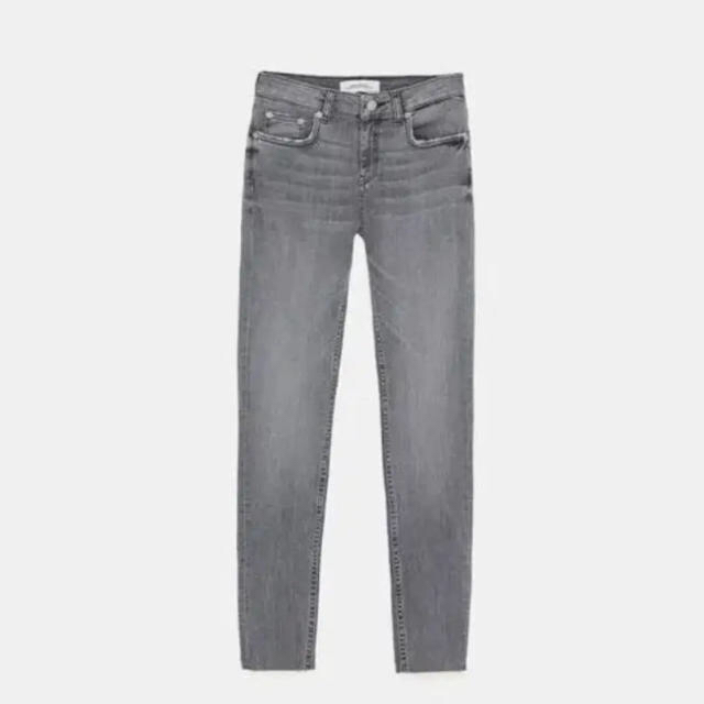 ZARA - 【ZARA】ストレッチスキニーパンツ グレー EU 36 (9 号 ZARA - 【ZARA】ストレッチスキニーパンツ グレー EU 36 (9 号