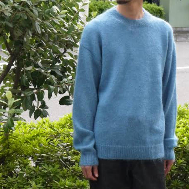 22AW AURALEE SUPER KID MOHAIR KNIT - ニット/セーター