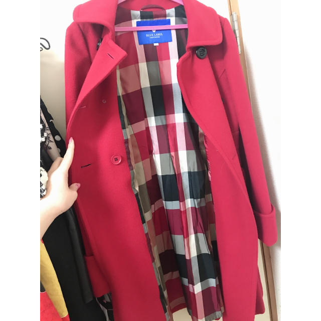 BURBERRY BLUE LABEL(バーバリーブルーレーベル)のブルーレーベル　コート　40 レディースのジャケット/アウター(ピーコート)の商品写真