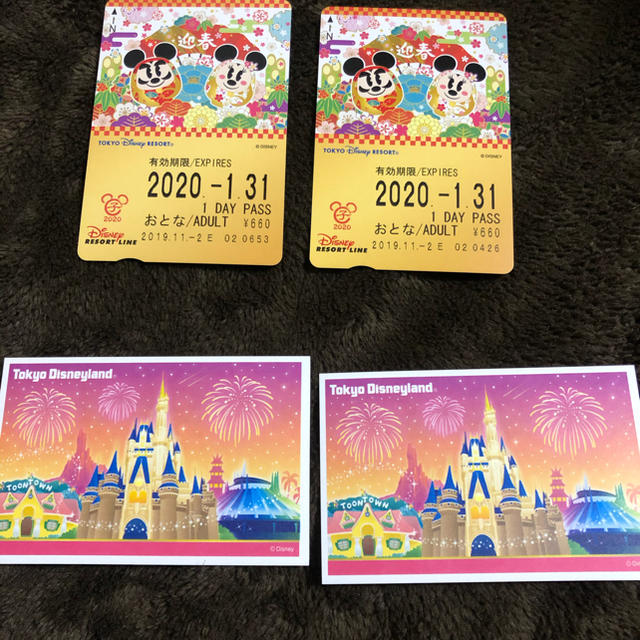 Disney 年越しディズニー チケットの通販 By アパレル売買 S Shop