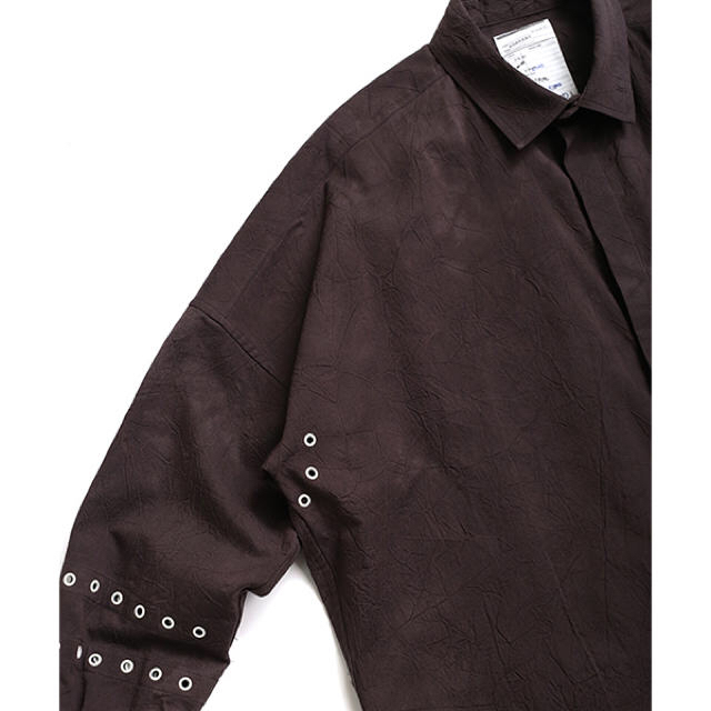 SHAREEF(シャリーフ)のShareef シワ加工ツイルシャツ メンズのトップス(シャツ)の商品写真