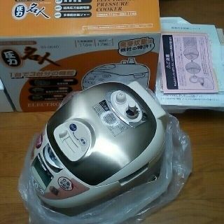 超美品 　日本電子 工業　 IH 0604 　圧力名人 　発芽名人(炊飯器)