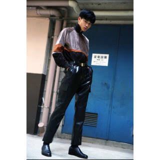 コム デ ギャルソン(COMME des GARCONS) スラックス(メンズ)（レザー