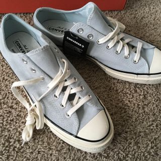 コンバース(CONVERSE)のct70 スエード ライトブルー(スニーカー)