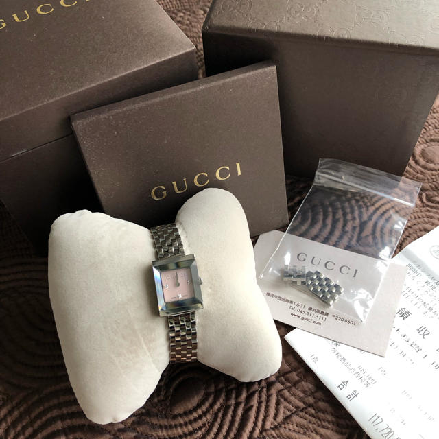 Gucci - ＊未使用＊【GUCCI グッチ】 レディース ウォッチ 腕時計の通販 by Puget Sound's shop