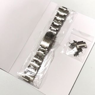 新品！WMT 3 LINK ステンレス ブレスレット ベルト ストラップ(金属ベルト)