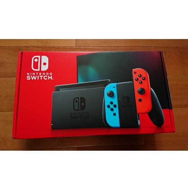 ゲームソフト/ゲーム機本体新品未開封 Nintendo switch 本体 ネオン 新型