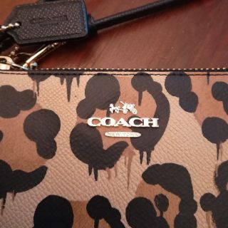 コーチ(COACH)の★専用★コーチ★美品★リストレット★お財布★ポーチ★レオパード★(財布)