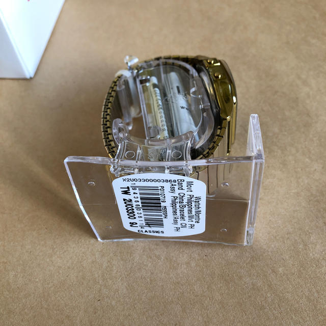 新品 Supreme Timex Digital Watch 金 時計 gold