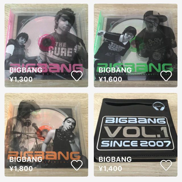 BIGBANG(ビッグバン)のBIGBANGセット エンタメ/ホビーのタレントグッズ(アイドルグッズ)の商品写真